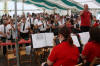 Das Blasorchester Oschersleben spielt